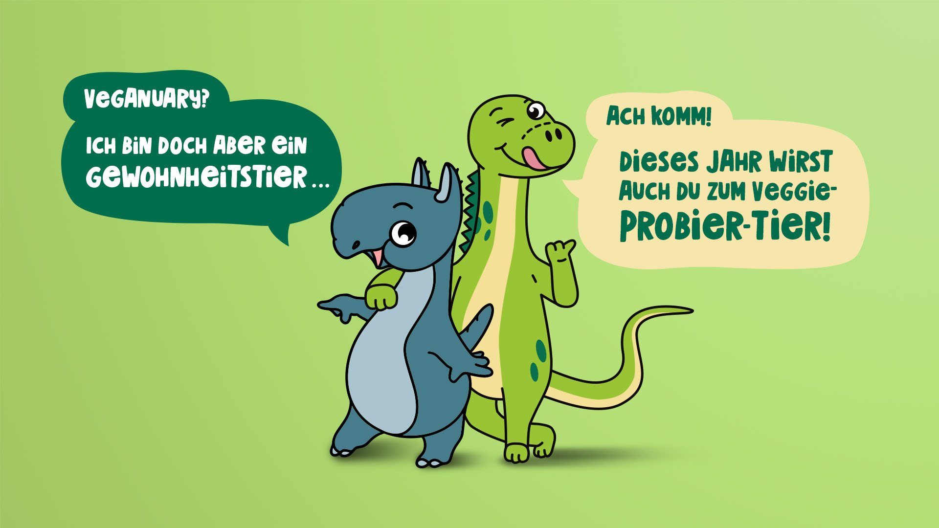 Infografik mit gezeichneten Dinos